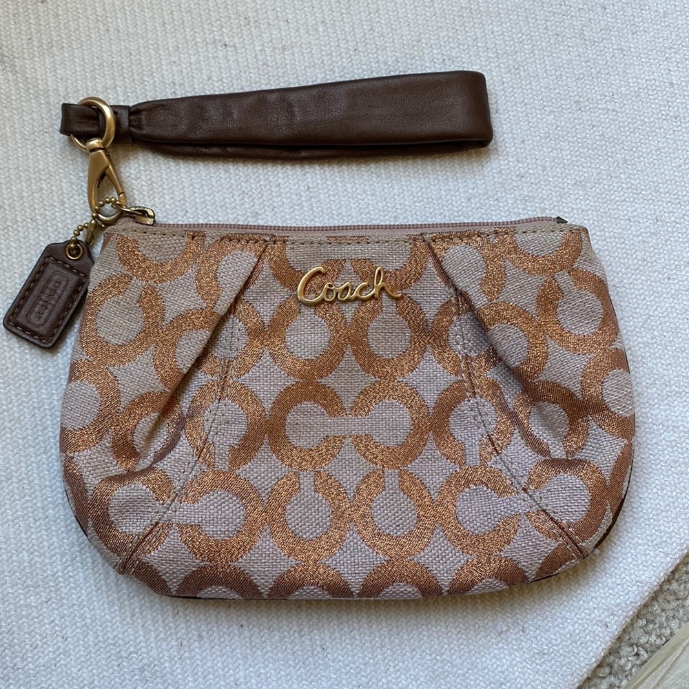 Coach Signature C Wristlet